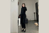 untitlab black trainer shoes AW21 AW1211403